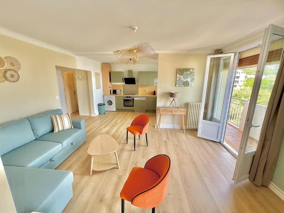 Spacieux T3 Terrasse Vue Mer Сет Экстерьер фото
