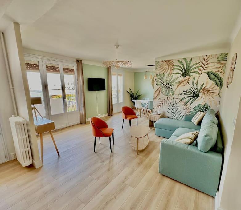 Spacieux T3 Terrasse Vue Mer Сет Экстерьер фото